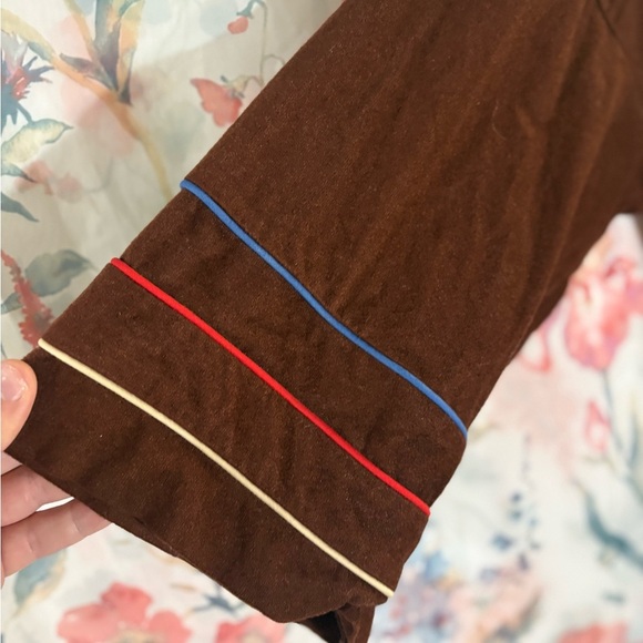 Vintage Omega Brown Robe with Gold Tag - Picture 4 of 8